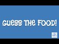 Food Guessing Game Activity