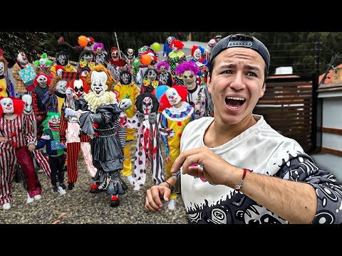 ¡¡ EL PAYASO IT INVADE LA CASA DE @PARCERICO con PAYASOS ASESINOS !!