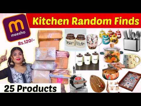 Meesho* Kitchen Finds ✨ 25 Products, Must Have Kitchen Essentials From Meesho 🛍️