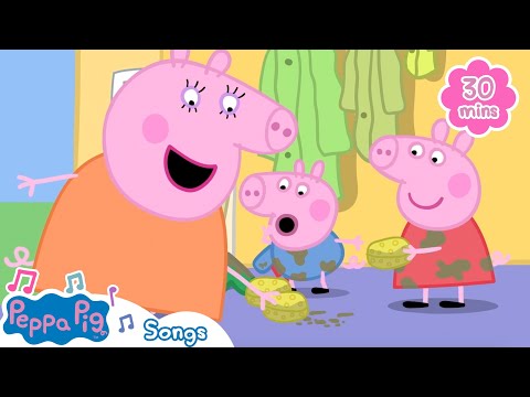 🎶 Learn to Clean Up Song + More Nursery Rhymes for Kids | Kids Songs | Peppa Pig Music Official 🐷