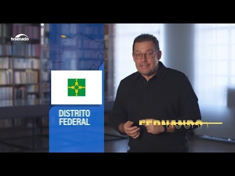 Bandeira do Distrito Federal tem características modernistas Bandeira do Distrito Federal tem características modernistas