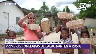 Venezuela exporta cacao a Rusia por primera vez