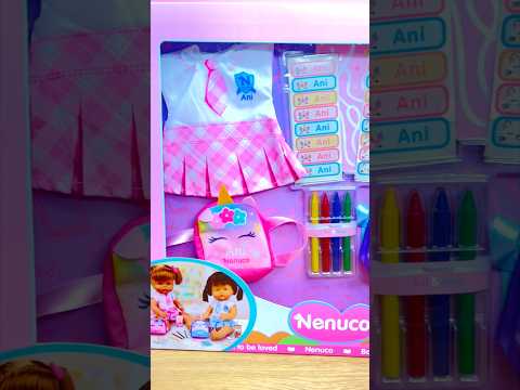 Muñecas Ani y Ona listas para el colegio!!! #muñecas #juguetes #aniyona #muñecasbebé #nenuco