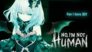 no, i'm not a human, i'm a dhampir