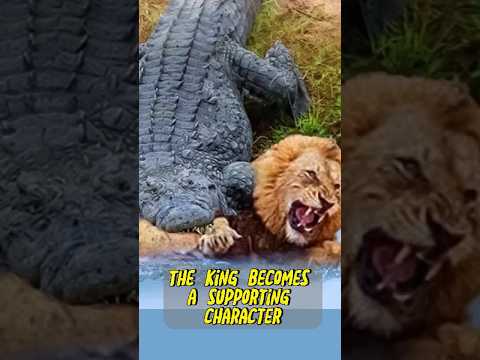 The king becomes a supporting character #attack #animals #lion