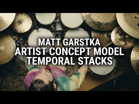 Meinl Cymbals - Matt Garstka - Artist Concept Model Temporal Stacks