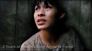 2 Years of Bushwalking Alone in Forest, Survival, Wilderness Alone, Building Log Cabin Off Grid