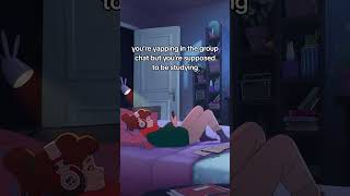 we were actually discussing really important matters… 😶   #lofigirl #yapping #study