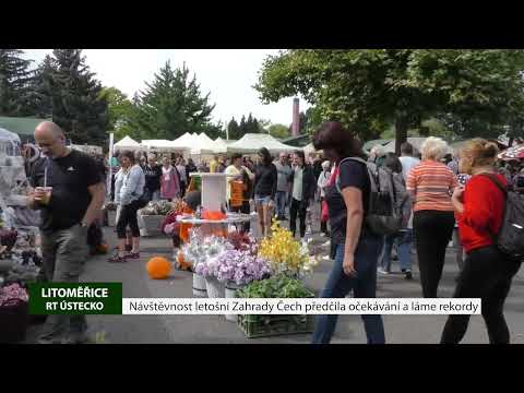 Návštěvnost letošní Zahrady Čech předčila očekávání a láme rekordy