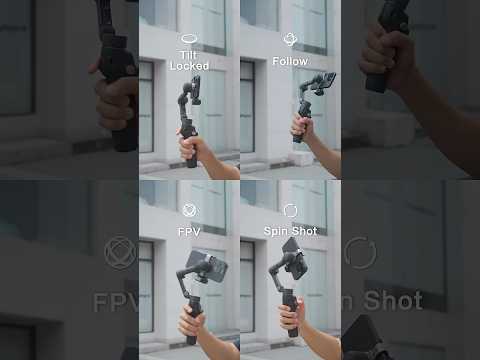 🎥 Osmo Mobile 7P Gimbal Tutorial | 4 Modes for Cinematic Storytelling