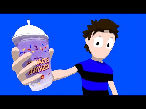 Trying the GRIMACE SHAKE (Animation)