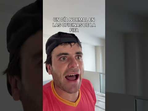 Un día normal en las oficinas de la FIFA.