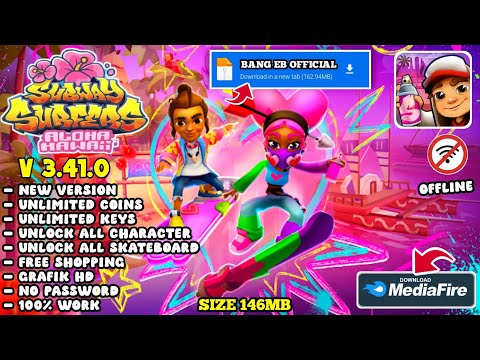 Update!! Subway Surfers Mod Apk Terbaru 2025 Apk V3.41.0 Unlimited Money & Unlock All Characters