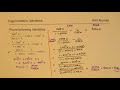 Trigonometric Identities and Proofs