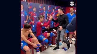 Barcelona locker room after Atletico win