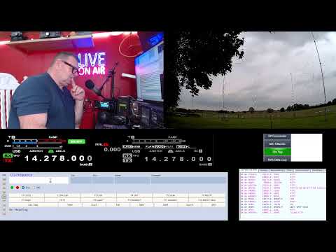 NET Control FAIL - 2m Station broke - so flipped to HF