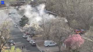 Watch a Fire Response from the Street and the Sky - Fort Collins, Colorado