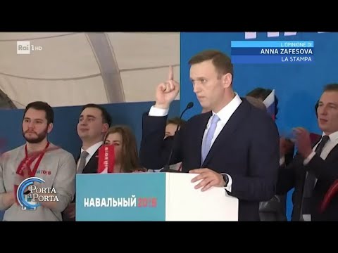 La morte di Alexei Navalny  - Porta a porta 20/02/2024