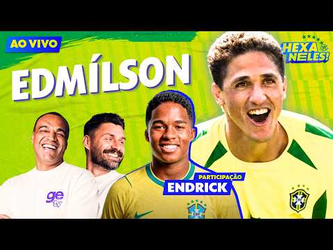AO VIVO! EDMÍLSON fala sobre CONVOCAÇÃO para a COPA DO MUNDO e o PENTA em 2002 | Hexa Neles!