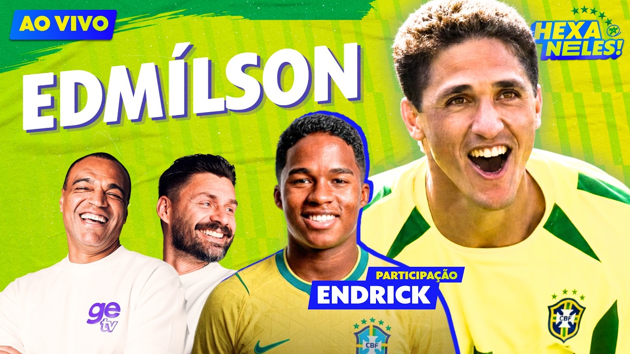AO VIVO! EDMÍLSON fala sobre CONVOCAÇÃO para a COPA DO MUNDO e o PENTA em 2002 | Hexa Neles!