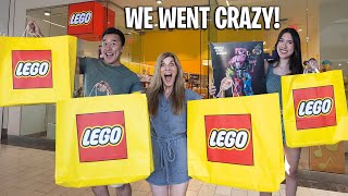HUGE LEGO HAUL!!! Buying Everything in the LEGO Store! One Piece, Transformers, Fortnite, and more!