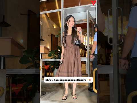 Shruti haasan spotted at Bandra‼️✨ #bollywood