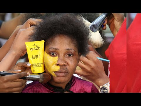 VIRAL 👆 MUSTC WATCH ⬆️ 👉A BOMB DARK SKIN GIRL MAKEUP TUTORIAL👆 MAKEUP TRANSFORMATION