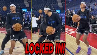 Anthony Black & God Shammgod Locked In Before the NBA London Game 