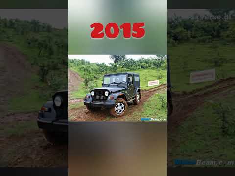 evolution of mahindra Thar #old #vs #new #model #viral #shorts #shortsfeed #youtubeshorts #bike