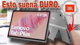 Lenovo TAP PLUS con bocinas JBL, sonido increíble.