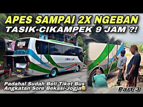 Nasib Apes Sampai 2x Ngeban 😭 Perjalanan Tasik - Cikampek Tembus 9 Jam ⁉️| trip Budiman Z 7810 HC