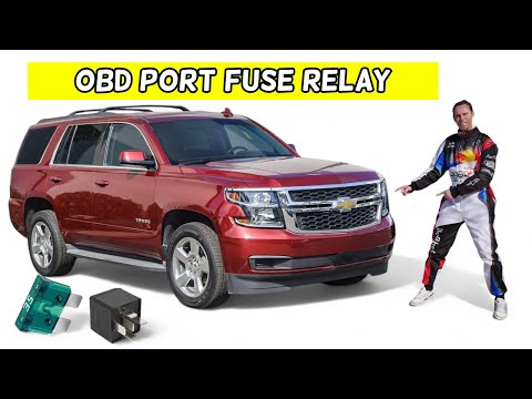 CHEVROLET TAHOE SUBURBAN OBD PORT FUSE RELAY LOCATION REPLACEMENT 2015 2016 2017 2018 2019 2020