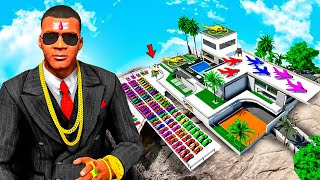 GTA 5 : Franklin Touch Anything Turns Into GOLD in GTA5 in Telugu