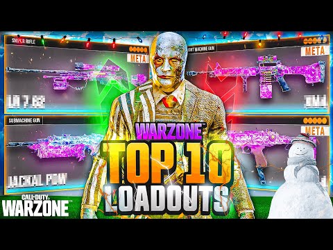 TOP 10 *BROKEN* META Loadouts in Warzone