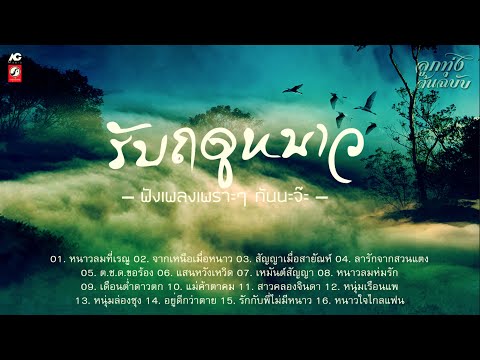 ลูกทุ่งรับฤดูหนาวฟังเพลงเพราะๆ🔘หนาวลมที่เรณู🔘สัญญาเมื่อสายัณ