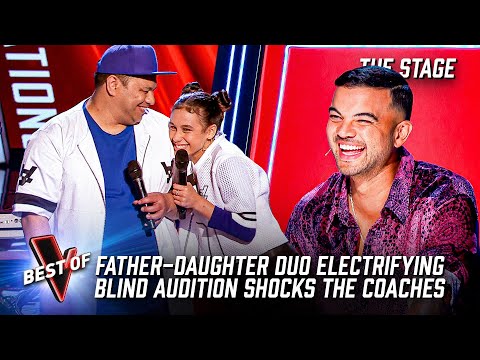 Father-Daughter Duo Maurice & Micah sing 'Baby' by Justin Bieber | The Voice Stage #158