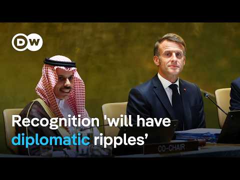 YouTube video thumbnail: Does Recognition of a Palestinian State Have any Teeth Without Sanctions on Israel's Gaza Offensive?