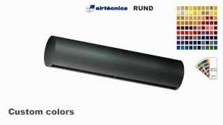 Airtecnics Air Curtains Manufacturer - RUND Design Color Range Part 15 - 19