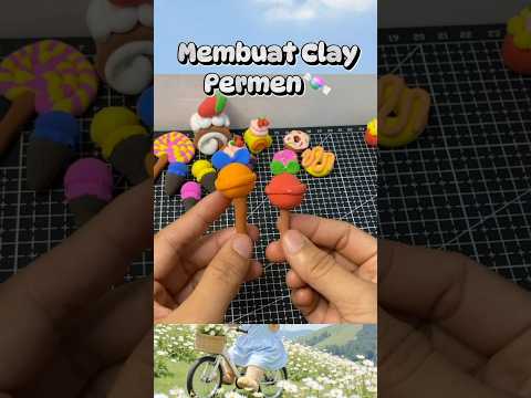 Membuat Clay Permen🍬#clay #clayart #claycraft #clayvideos #candy #permen #shorts #shortsfeed #short