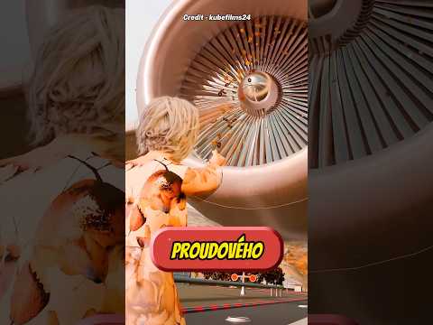 Žena hází mince do proudového motoru 😰