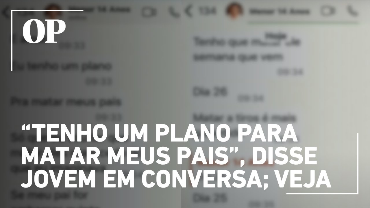 Morte de pais e irmão veja trechos da conversa entre adolescente do RJ e namorada antes do crime