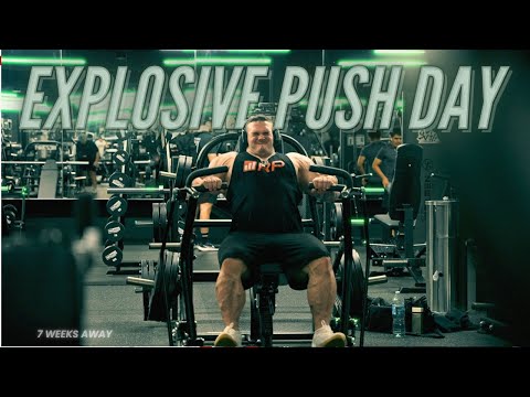 Nick Walker | Explosive Push Day: Build Chest, Shoulders, & Triceps Like Never Before!