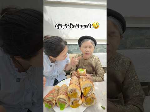 Cho Bà Nội Ăn Thử Bánh Mỳ Bơ Cốm Hot Hit