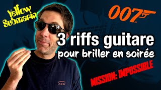 🎸 3 Riffs de Guitare pour briller en soirée 😎
