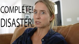 it's a disaster! 😩