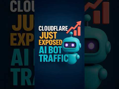 Cloudflare Just Exposed the Truth About AI Traffic #ai #aitraffic #cloudflare