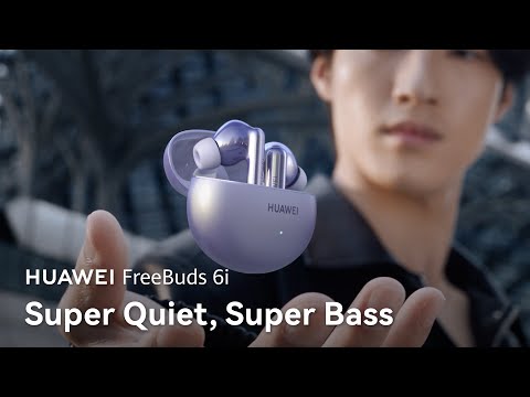 HUAWEI FreeBuds 6i - Super Quiet, Super Bass