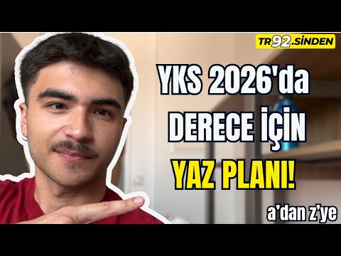 ‼️12.SINIFA GEÇENLER YAZIN NASIL ÇALIŞMALI? #tyt #ayt #yks2026