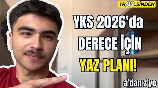 ‼️12.SINIFA GEÇENLER YAZIN NASIL ÇALIŞMALI? #tyt #ayt #yks2026