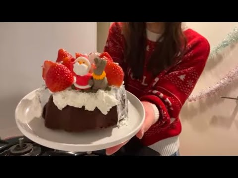 【重大発表あり】クリスマスケーキ作りながら生配信🎄🌟🎅